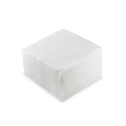 Serviette de table ouate blanche - 1 feuille