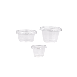 Pot à sauce en plastique