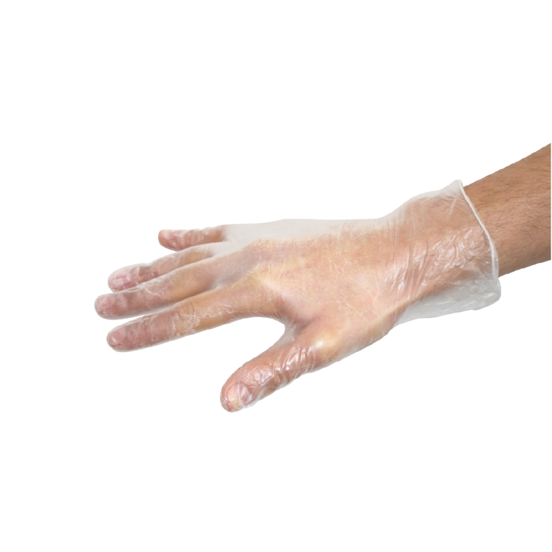 Gant Vinyle Translucide micro-poudré