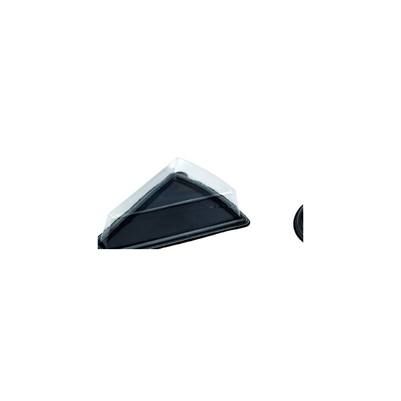Coque Triangle Cristal en PET à Couvercle Attenant pour Par… | De Facto