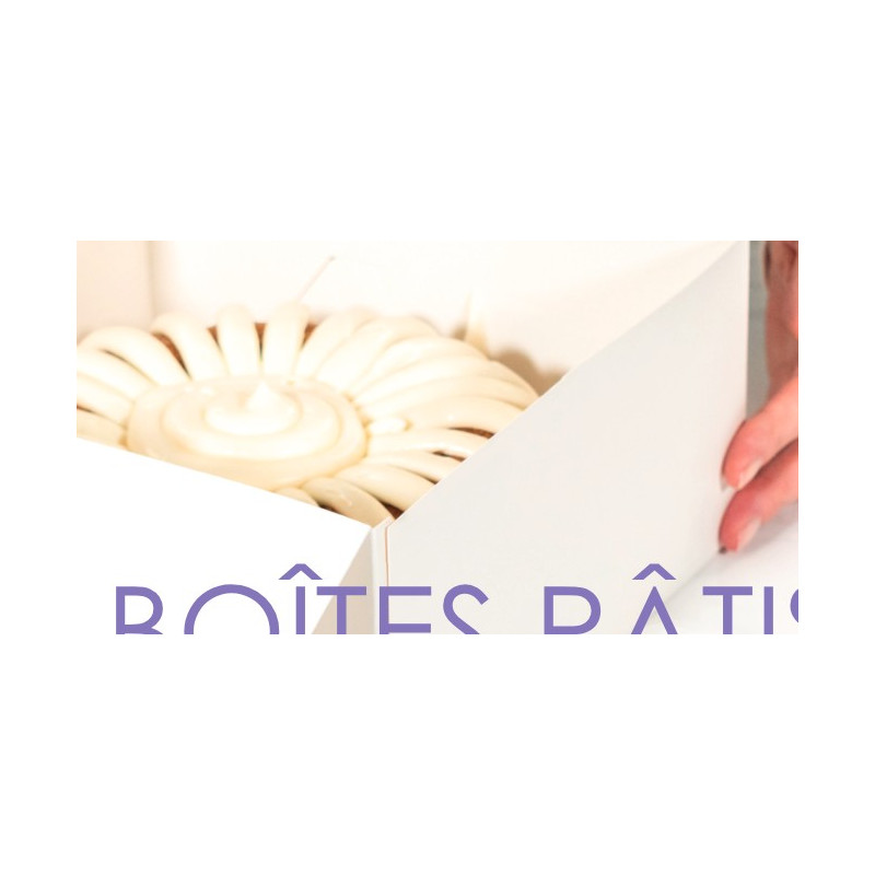 Boîte Pâtissière Blanche | De Facto