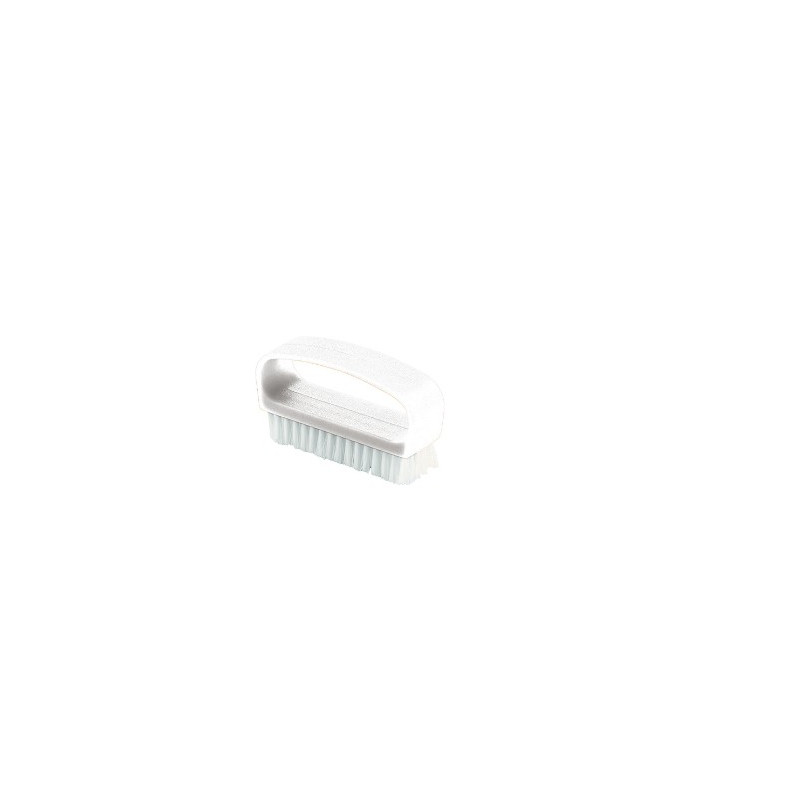 Brosse à Ongles Blanche 1 Face Avec Poignées | De Facto